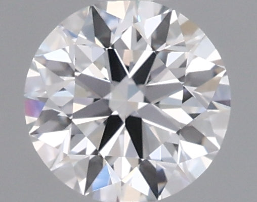 0.55 Carat Round Shaped, Ideal Cut, D Color, VVS2 Clarity, IGI Certified Lab Grown Diamond