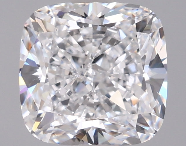 1.91 Carat Cushion Shaped, Ideal Cut, D Color, VVS2 Clarity, IGI Certified Lab Grown Diamond