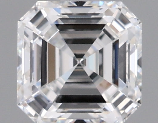 1.00 Carat Asscher Shaped, Ideal Cut, D Color, VS1 Clarity, IGI Certified Lab Grown Diamond