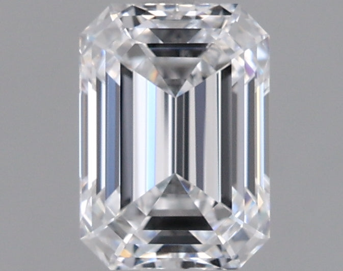 1.22 Carat Emerald Shaped, Ideal Cut, D Color, VVS1 Clarity, IGI Certified Lab Grown Diamond
