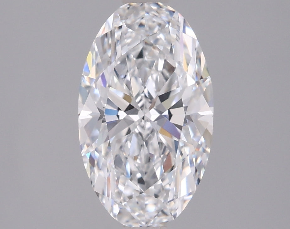 1.44 Carat Oval Shaped, Ideal Cut, E Color, VVS1 Clarity, IGI Certified Lab Grown Diamond
