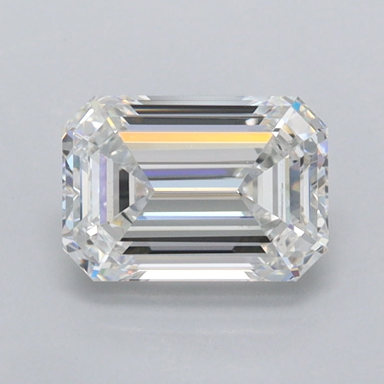 1.21 Carat Emerald Shaped, Ideal Cut, E Color, FL Clarity, IGI Certified Lab Grown Diamond