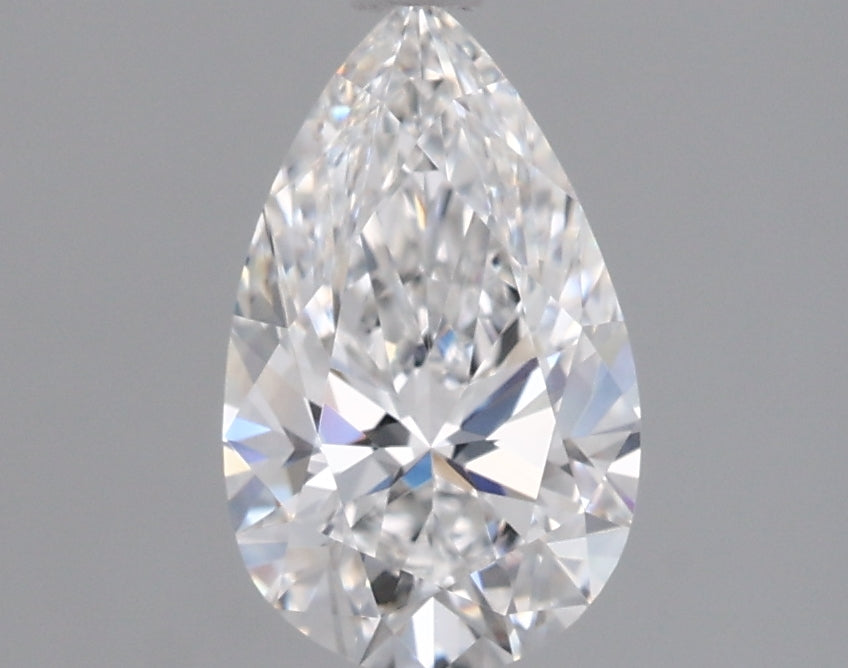 1.15 Carat Pear Shaped, Excellent Cut, D Color, VVS2 Clarity, IGI Certified Lab Grown Diamond