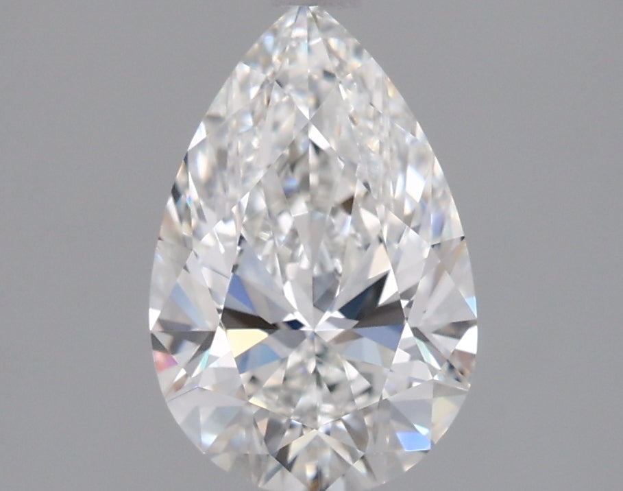1.53 Carat Pear Shaped, Ideal Cut, F Color, VVS1 Clarity, IGI Certified Lab Grown Diamond