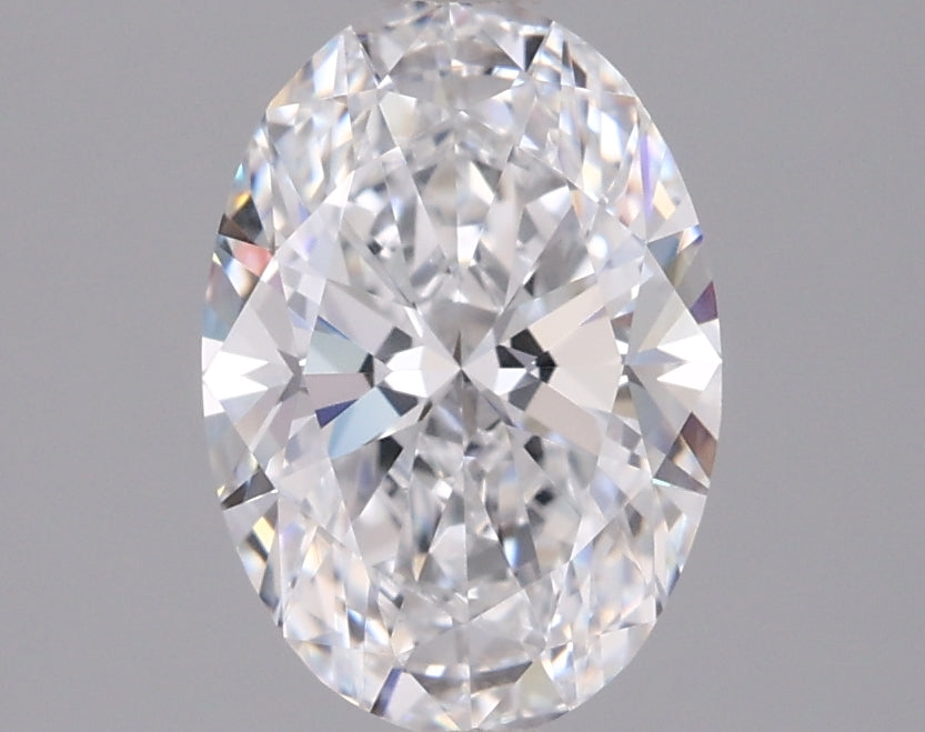 1.52 Carat Oval Shaped, Ideal Cut, D Color, VVS2 Clarity, IGI Certified Lab Grown Diamond
