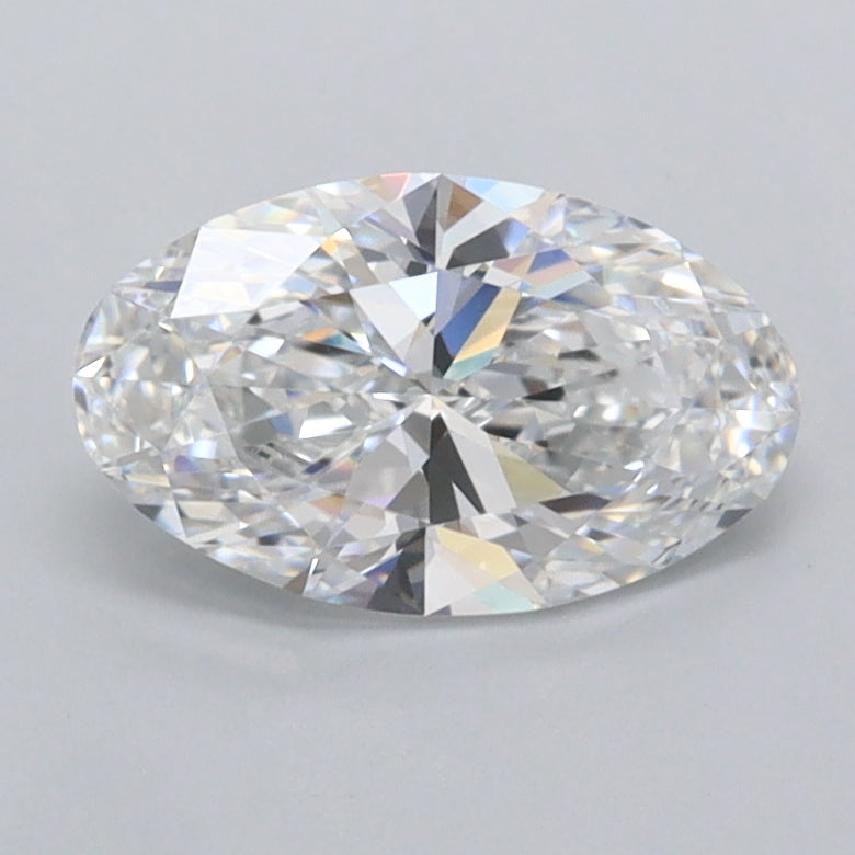 1.04 Carat Oval Shaped, Ideal Cut, D Color, VVS1 Clarity, IGI Certified Lab Grown Diamond
