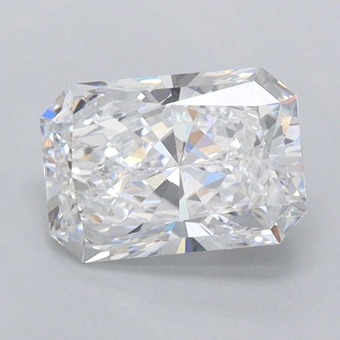 1.05 Carat Radiant Shaped, Ideal Cut, D Color, VVS2 Clarity, IGI Certified Lab Grown Diamond