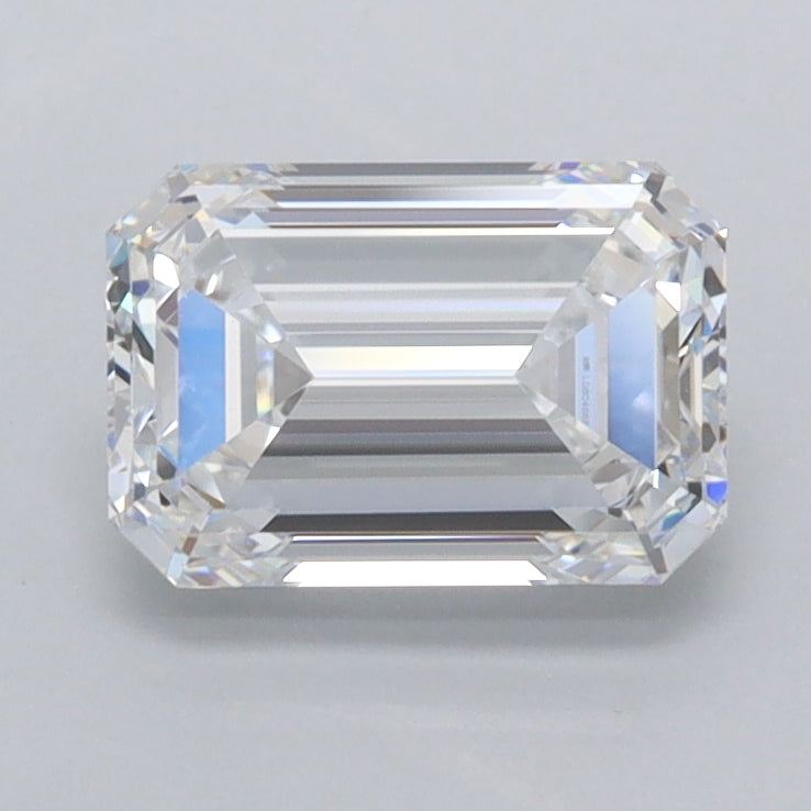 1.50 Carat Emerald Shaped, Ideal Cut, D Color, FL Clarity, IGI Certified Lab Grown Diamond