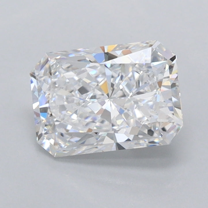 1.05 Carat Radiant Shaped, Excellent Cut, D Color, VVS1 Clarity, IGI Certified Lab Grown Diamond