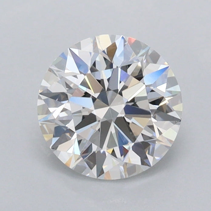 1.03 Carat Round Shaped, Ideal Cut, D Color, VVS2 Clarity, IGI Certified Lab Grown Diamond