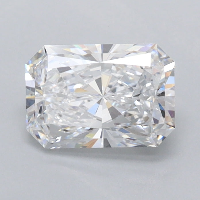 1.01 Carat Radiant Shaped, Ideal Cut, D Color, VVS2 Clarity, IGI Certified Lab Grown Diamond
