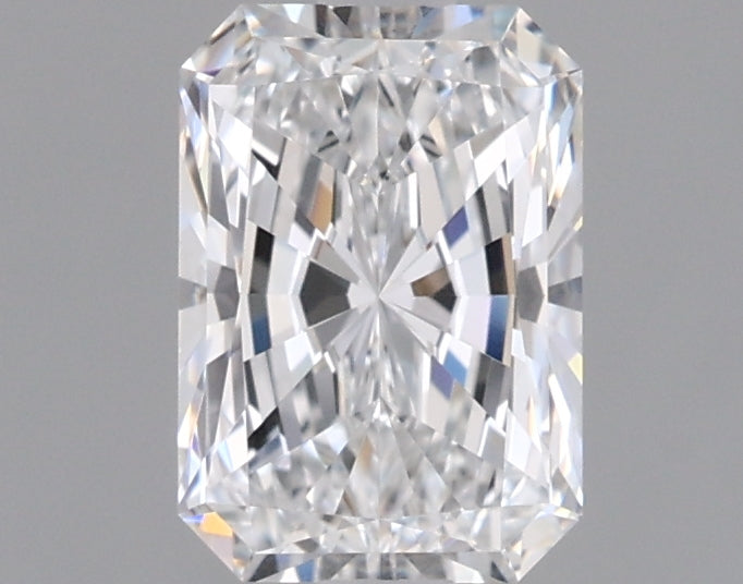 1.00 Carat Radiant Shaped, Excellent Cut, D Color, VVS2 Clarity, IGI Certified Lab Grown Diamond