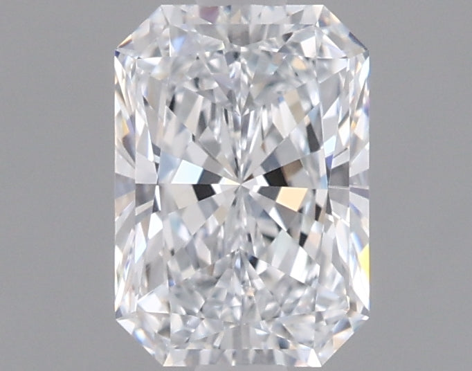 1.04 Carat Radiant Shaped, Ideal Cut, D Color, VVS2 Clarity, IGI Certified Lab Grown Diamond