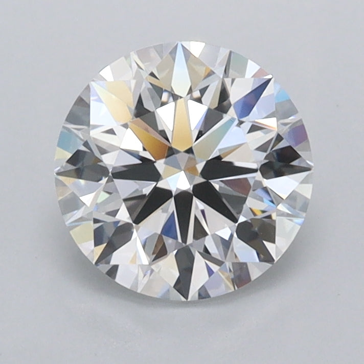 1.24 Carat Round Shaped, Excellent Cut, D Color, VVS1 Clarity, IGI Certified Lab Grown Diamond