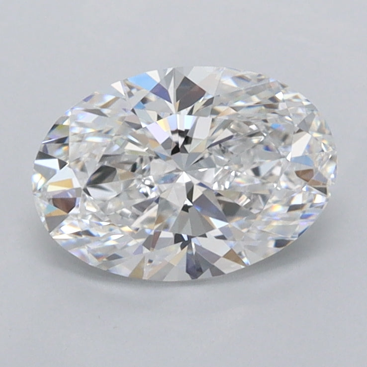 1.17 Carat Oval Shaped, Ideal Cut, D Color, VVS1 Clarity, IGI Certified Lab Grown Diamond