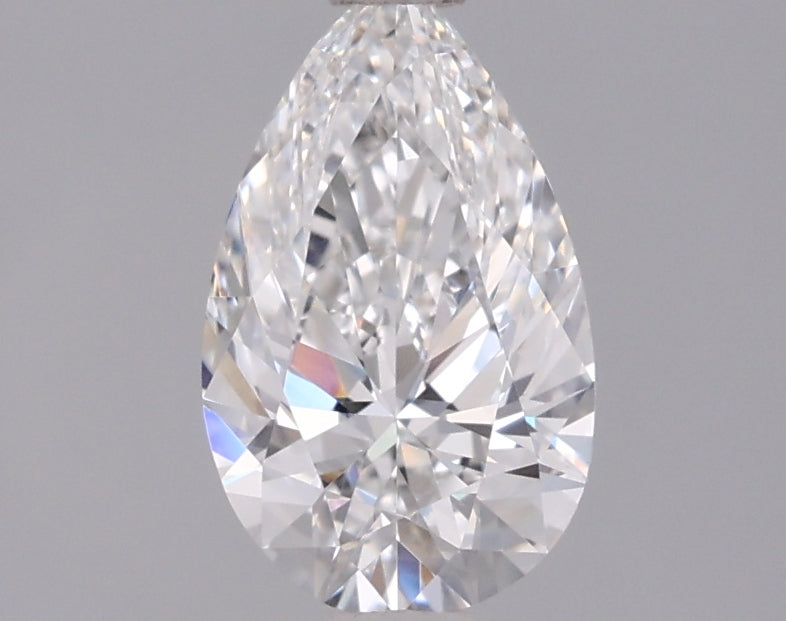 1.00 Carat Pear Shaped, Ideal Cut, D Color, VVS1 Clarity, IGI Certified Lab Grown Diamond