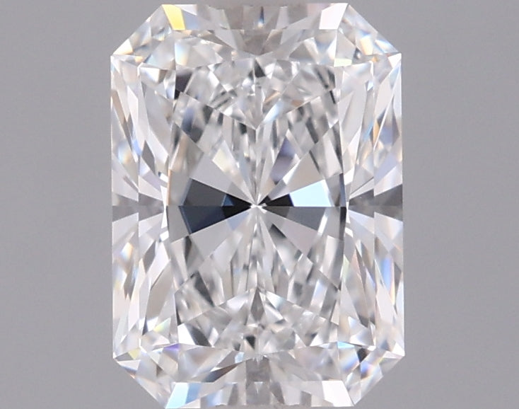1.51 Carat Radiant Shaped, Excellent Cut, D Color, VVS1 Clarity, IGI Certified Lab Grown Diamond