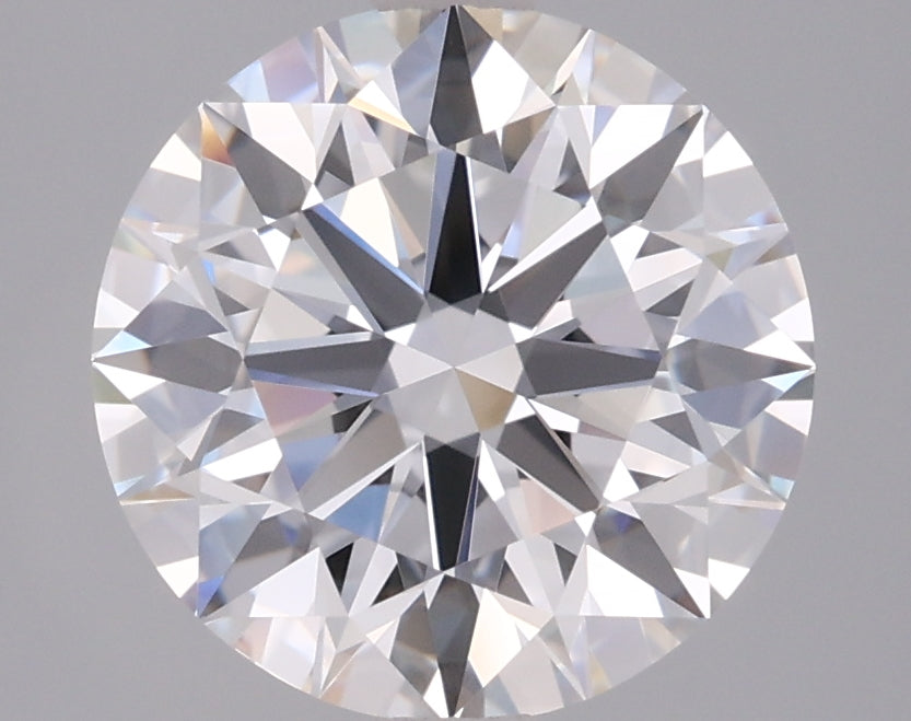 2.85 Carat Round Shaped, Ideal Cut, D Color, VVS2 Clarity, IGI Certified Lab Grown Diamond