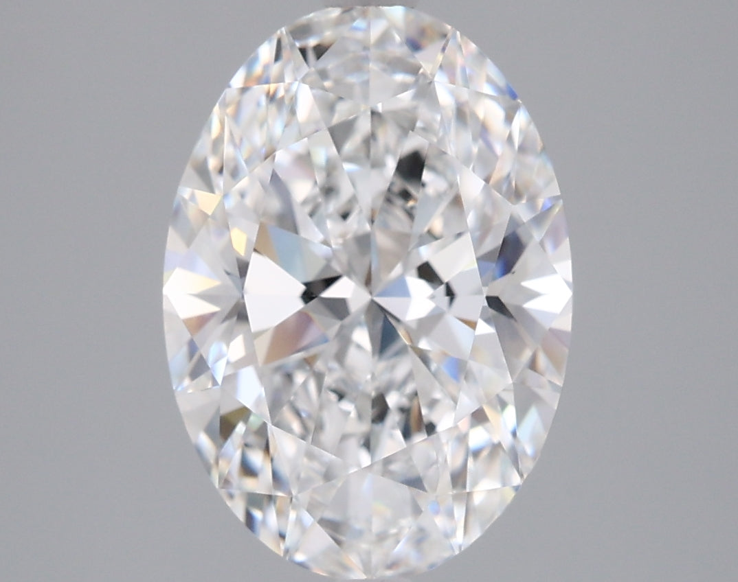 3.03 Carat Oval Shaped, Ideal Cut, D Color, VVS1 Clarity, IGI Certified Lab Grown Diamond