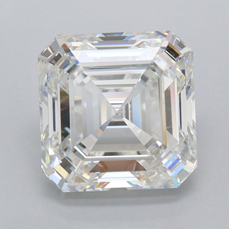 2.02 Carat Asscher Shaped, Ideal Cut, F Color, FL Clarity, IGI Certified Lab Grown Diamond