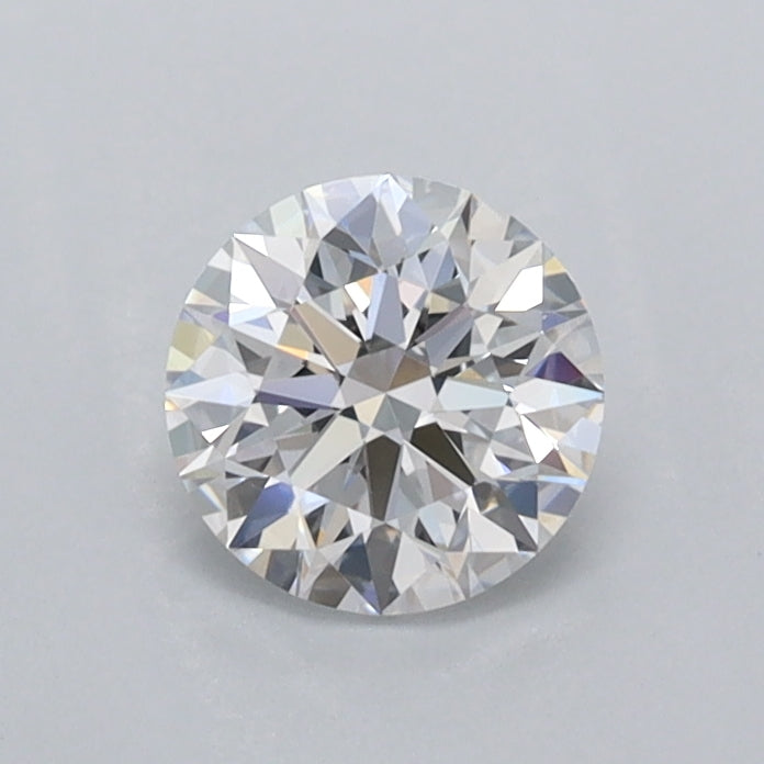 0.62 Carat Round Shaped, Ideal Cut, D Color, VVS2 Clarity, IGI Certified Lab Grown Diamond