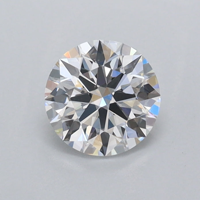 0.62 Carat Round Shaped, Ideal Cut, D Color, VVS2 Clarity, IGI Certified Lab Grown Diamond