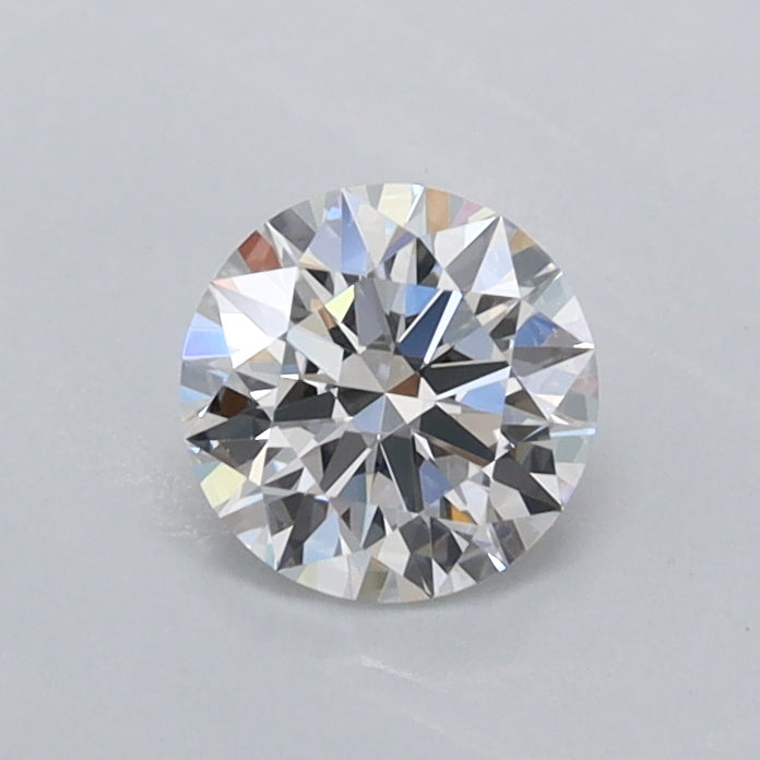 0.53 Carat Round Shaped, Ideal Cut, D Color, VVS1 Clarity, IGI Certified Lab Grown Diamond