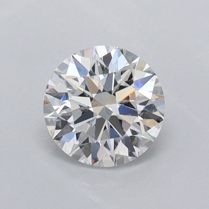0.63 Carat Round Shaped, Ideal Cut, D Color, VVS1 Clarity, IGI Certified Lab Grown Diamond