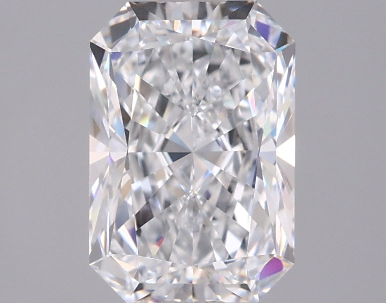 1.84 Carat Radiant Shaped, Excellent Cut, D Color, VVS1 Clarity, IGI Certified Lab Grown Diamond