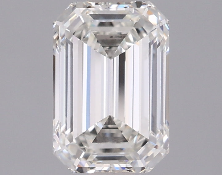 1.53 Carat Emerald Shaped, Ideal Cut, F Color, VVS1 Clarity, IGI Certified Lab Grown Diamond