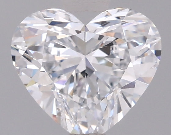 1.01 Carat Heart Shaped, Ideal Cut, D Color, VVS1 Clarity, IGI Certified Lab Grown Diamond