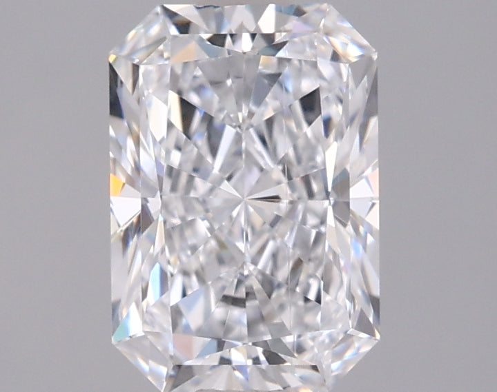 1.44 Carat Radiant Shaped, Ideal Cut, D Color, VVS2 Clarity, IGI Certified Lab Grown Diamond