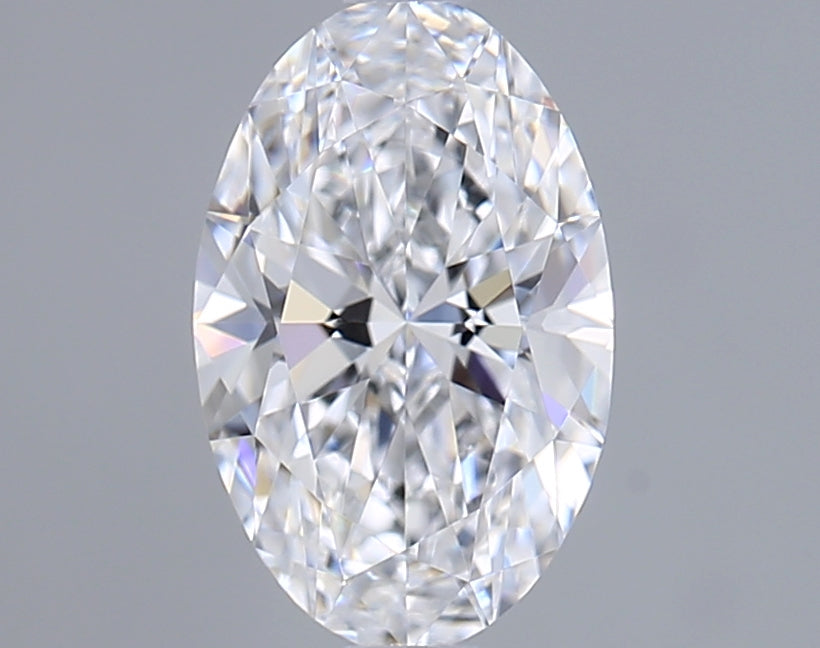 1.04 Carat Oval Shaped, Ideal Cut, D Color, VVS1 Clarity, IGI Certified Lab Grown Diamond