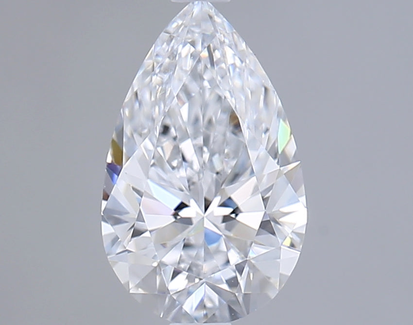 1.02 Carat Pear Shaped, Ideal Cut, D Color, VVS1 Clarity, IGI Certified Lab Grown Diamond