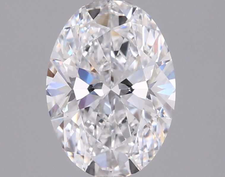 1.34 Carat Oval Shaped, Ideal Cut, D Color, VVS2 Clarity, IGI Certified Lab Grown Diamond