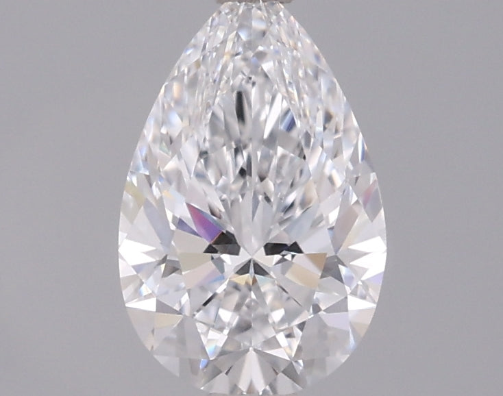 1.03 Carat Pear Shaped, Ideal Cut, D Color, VVS1 Clarity, IGI Certified Lab Grown Diamond