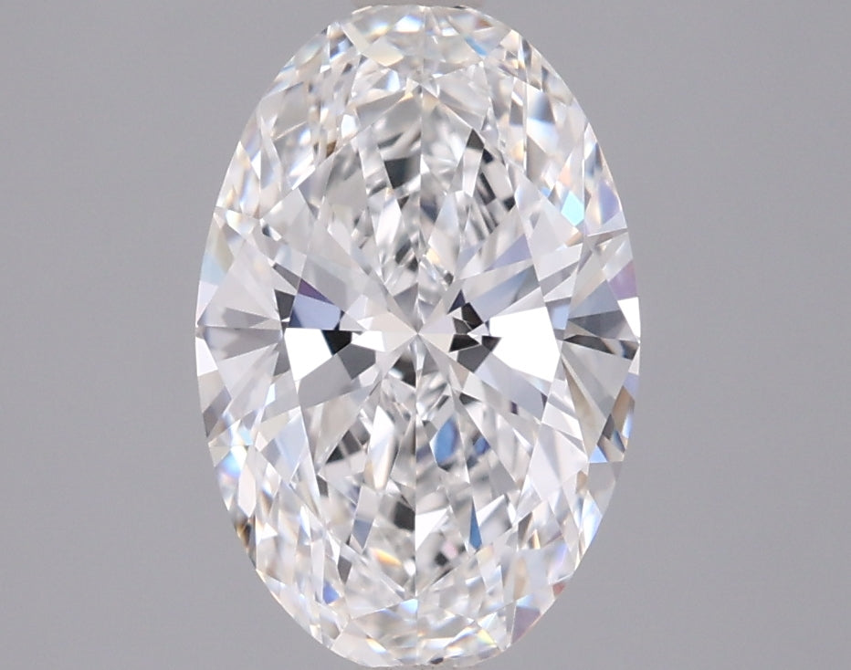 1.94 Carat Oval Shaped, Ideal Cut, D Color, VVS1 Clarity, IGI Certified Lab Grown Diamond