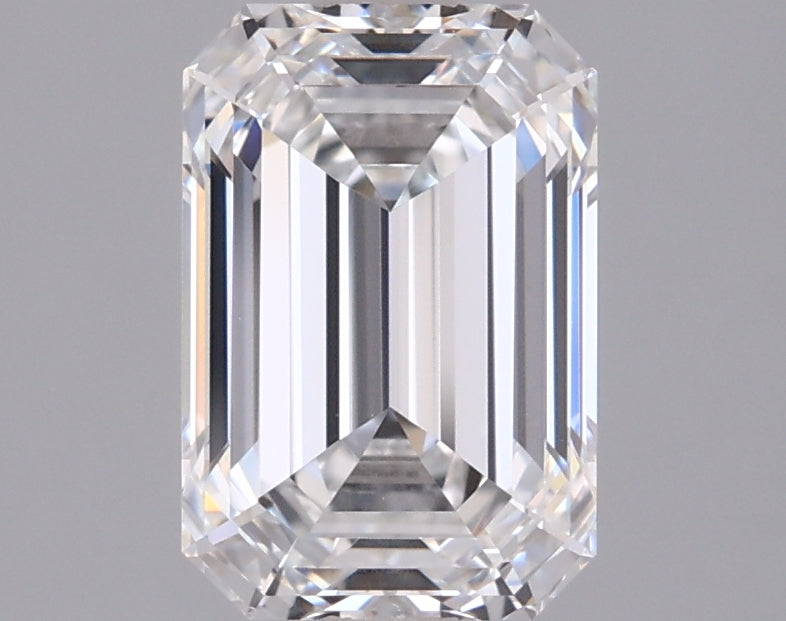 2.01 Carat Emerald Shaped, Ideal Cut, D Color, VVS1 Clarity, IGI Certified Lab Grown Diamond