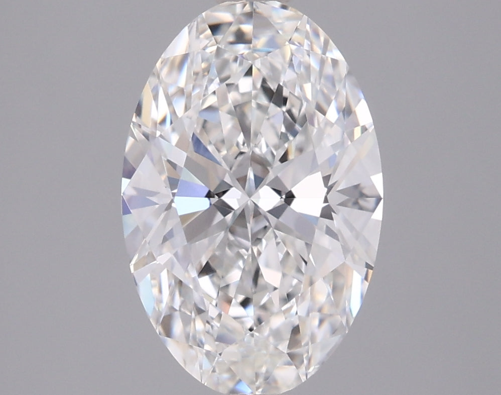 2.04 Carat Oval Shaped, Ideal Cut, D Color, VVS1 Clarity, IGI Certified Lab Grown Diamond