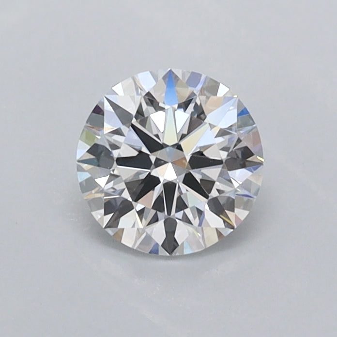 0.53 Carat Round Shaped, Ideal Cut, D Color, VVS1 Clarity, IGI Certified Lab Grown Diamond