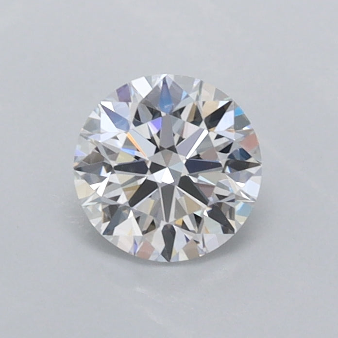 0.55 Carat Round Shaped, Ideal Cut, D Color, VVS1 Clarity, IGI Certified Lab Grown Diamond