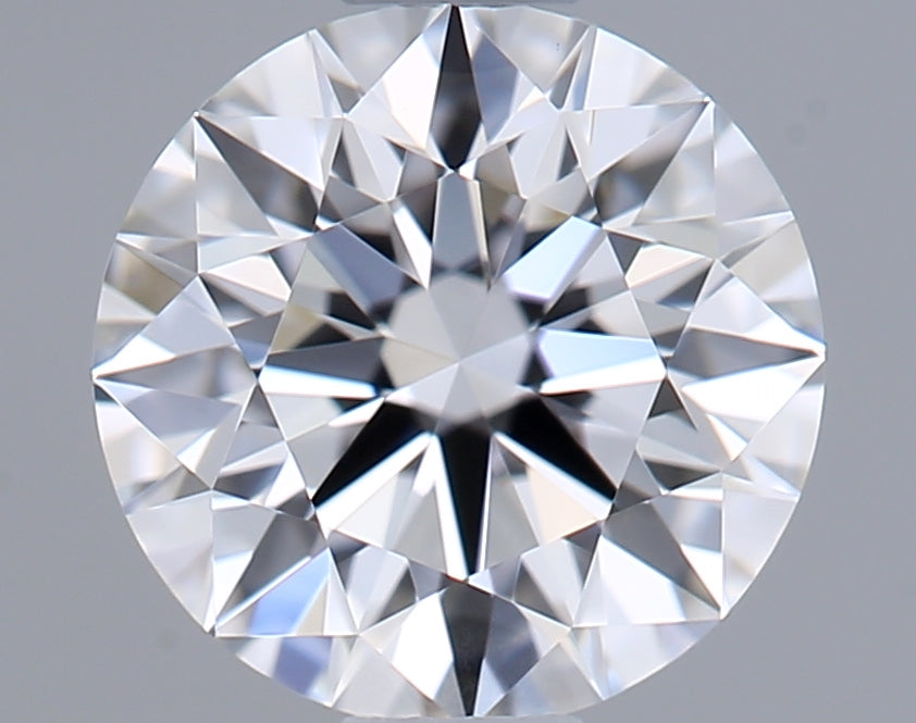 0.55 Carat Round Shaped, Ideal Cut, D Color, VVS2 Clarity, IGI Certified Lab Grown Diamond