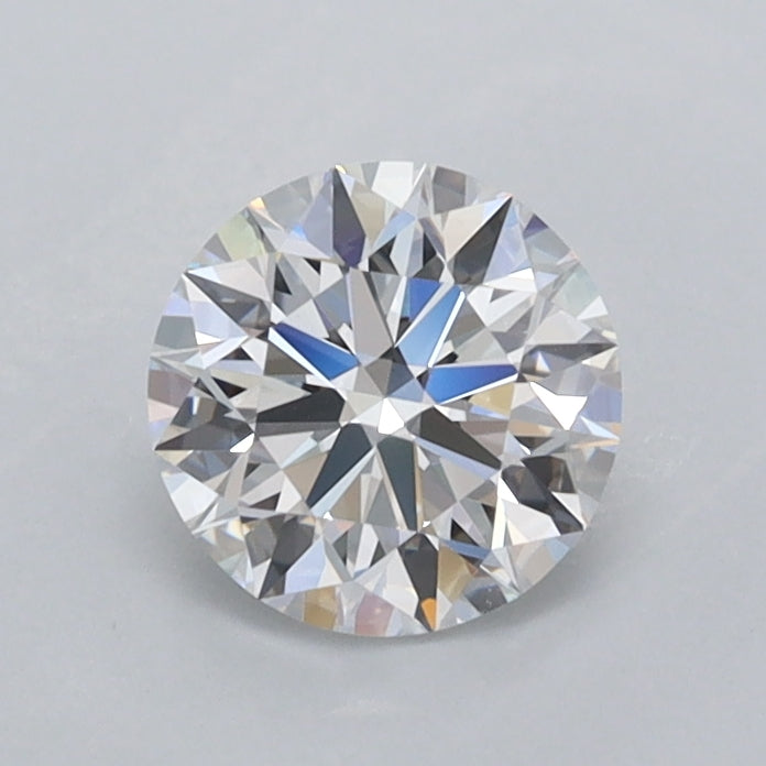 0.77 Carat Round Shaped, Ideal Cut, D Color, VVS2 Clarity, IGI Certified Lab Grown Diamond