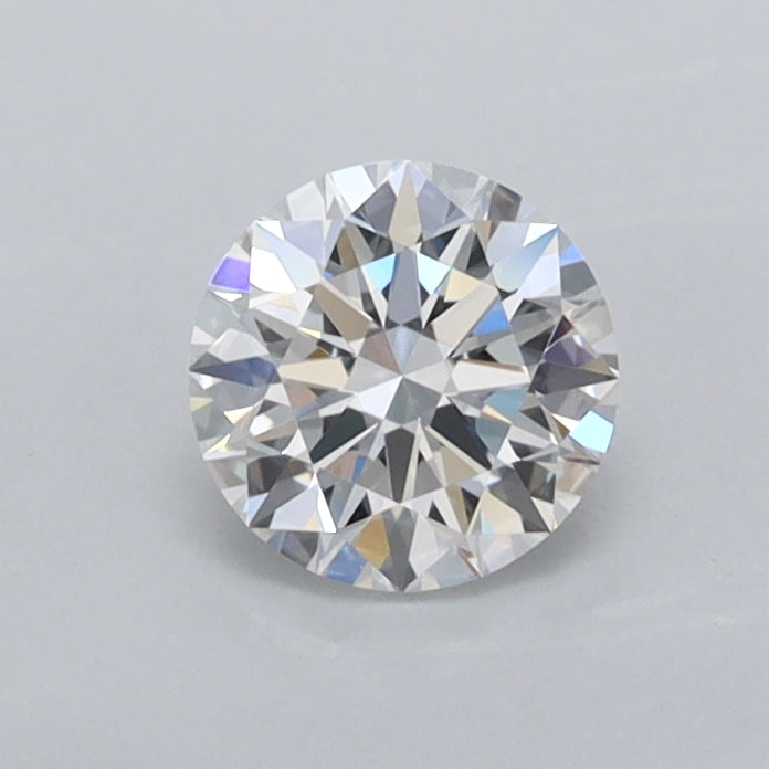 0.57 Carat Round Shaped, Ideal Cut, D Color, VVS1 Clarity, IGI Certified Lab Grown Diamond