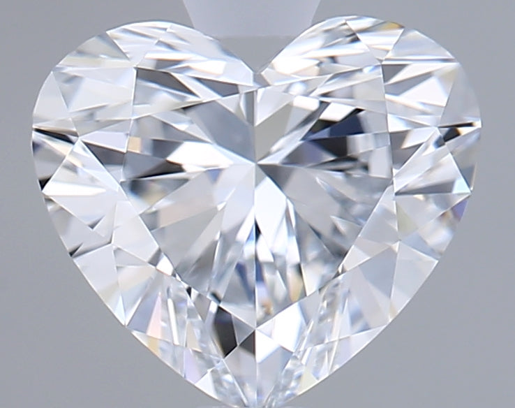 1.04 Carat Heart Shaped, Ideal Cut, D Color, VVS2 Clarity, IGI Certified Lab Grown Diamond