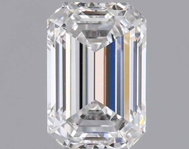 1.04 Carat Emerald Shaped, Ideal Cut, E Color, VVS1 Clarity, IGI Certified Lab Grown Diamond