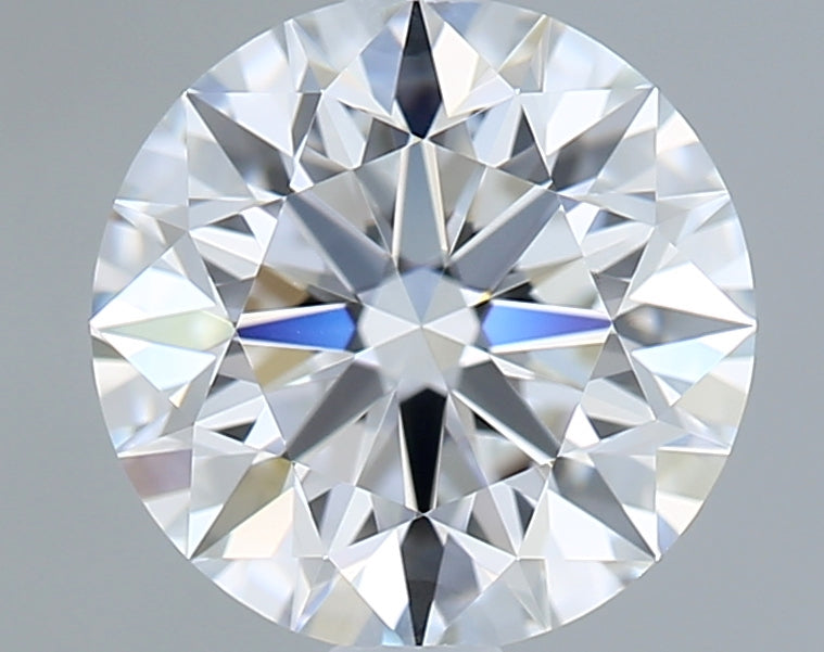 1.26 Carat Round Shaped, Excellent Cut, D Color, VVS2 Clarity, IGI Certified Lab Grown Diamond