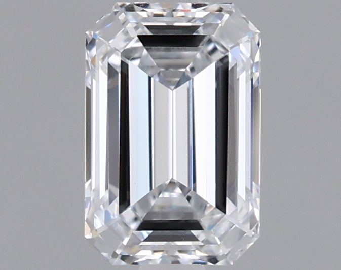 1.01 Carat Emerald Shaped, Ideal Cut, D Color, VS1 Clarity, IGI Certified Lab Grown Diamond