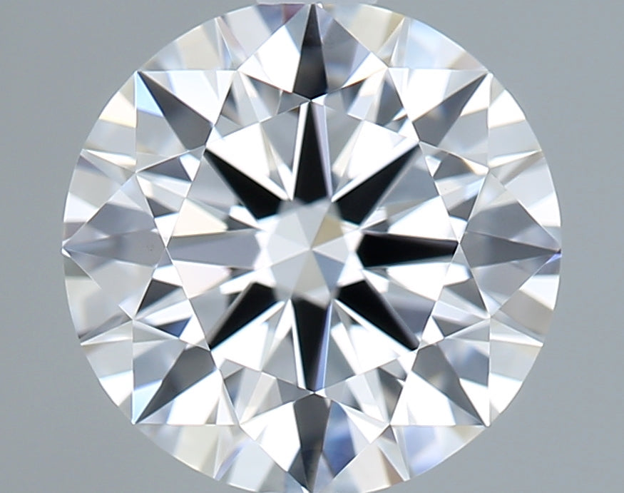1.29 Carat Round Shaped, Ideal Cut, D Color, VVS1 Clarity, IGI Certified Lab Grown Diamond