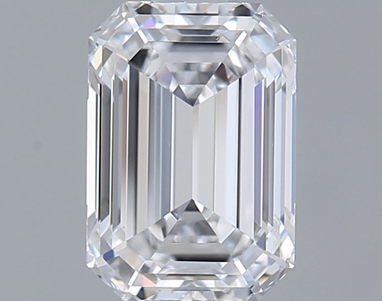 1.20 Carat Emerald Shaped, Ideal Cut, D Color, VVS1 Clarity, IGI Certified Lab Grown Diamond